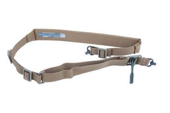 Blue Force Gear Vickers Padded 2 point sling comes in Coyote Brown